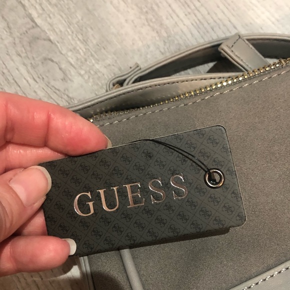 NWT Guess Crossbody Bag Grey - Picture 11 of 16